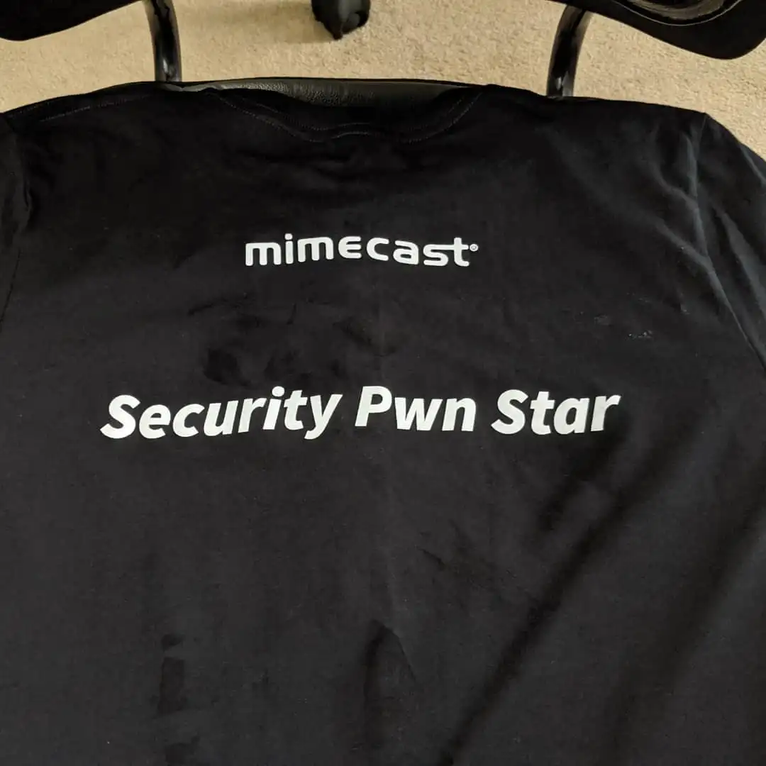 Back of Shirt Back of Shirt